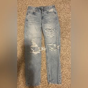 American Eagle Blue Ripped Jeans